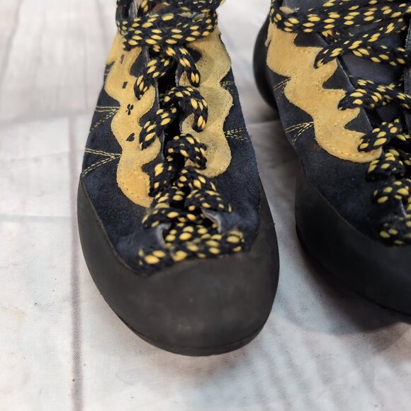 Boreal Fusion Blue Suede Lace-Up Climbing Shoes – Unisex UK 4.5 - Picture 3 of 11